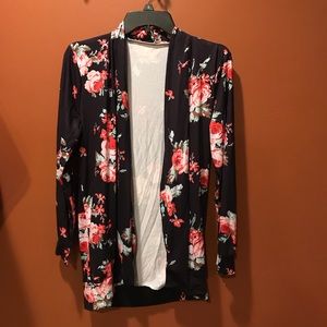 Floral cardigan